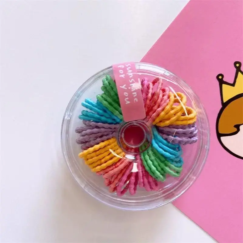 New Children's Rainbow Hair Ring 60 Round Boxed — feature 42
