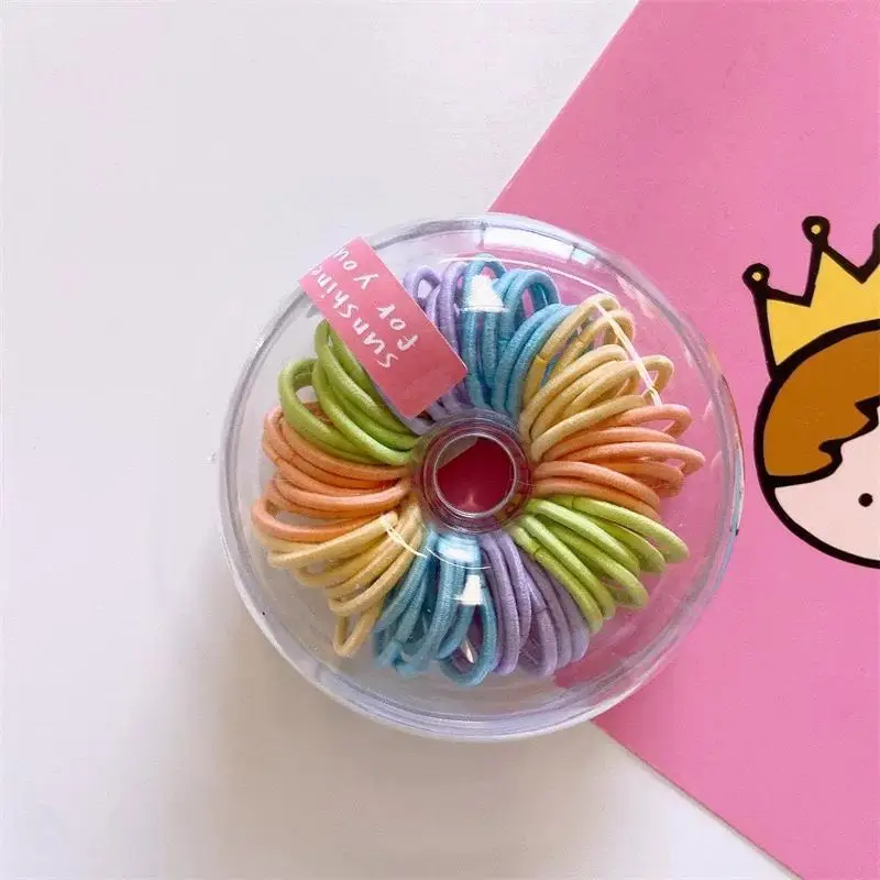 New Children's Rainbow Hair Ring 60 Round Boxed - Image 4