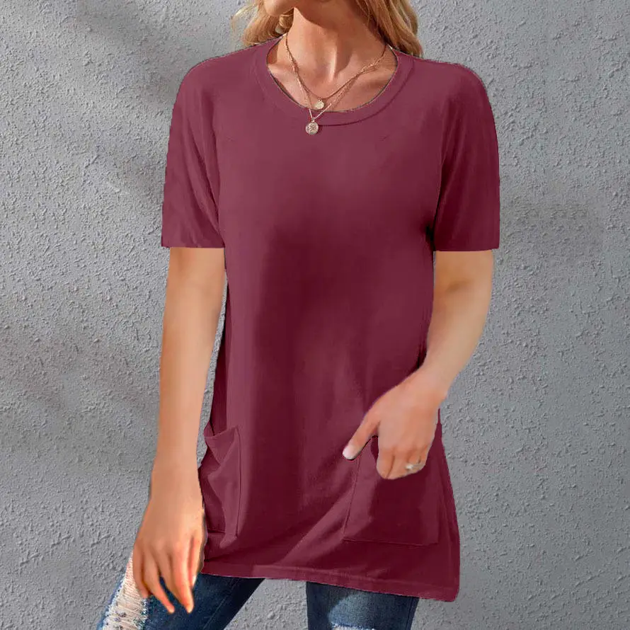 Women Black Long Sleeve Round Neck T-Shirt Casual Wear