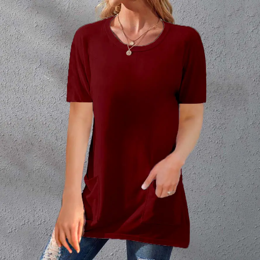 Women Black Long Sleeve Round Neck T-Shirt Casual Wear
