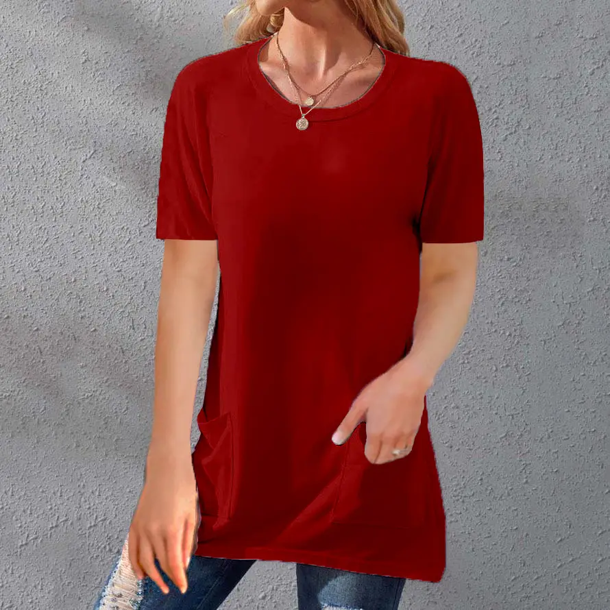 Women Black Long Sleeve Round Neck T-Shirt Casual Wear