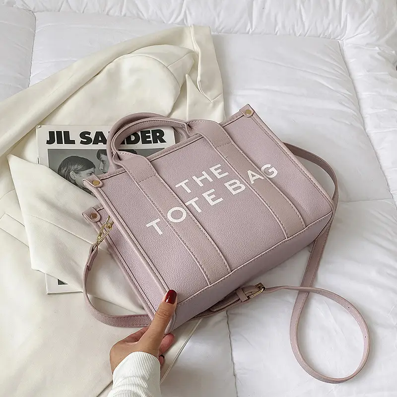 Trendy Green Logo Tote Bag for Women - Image 9