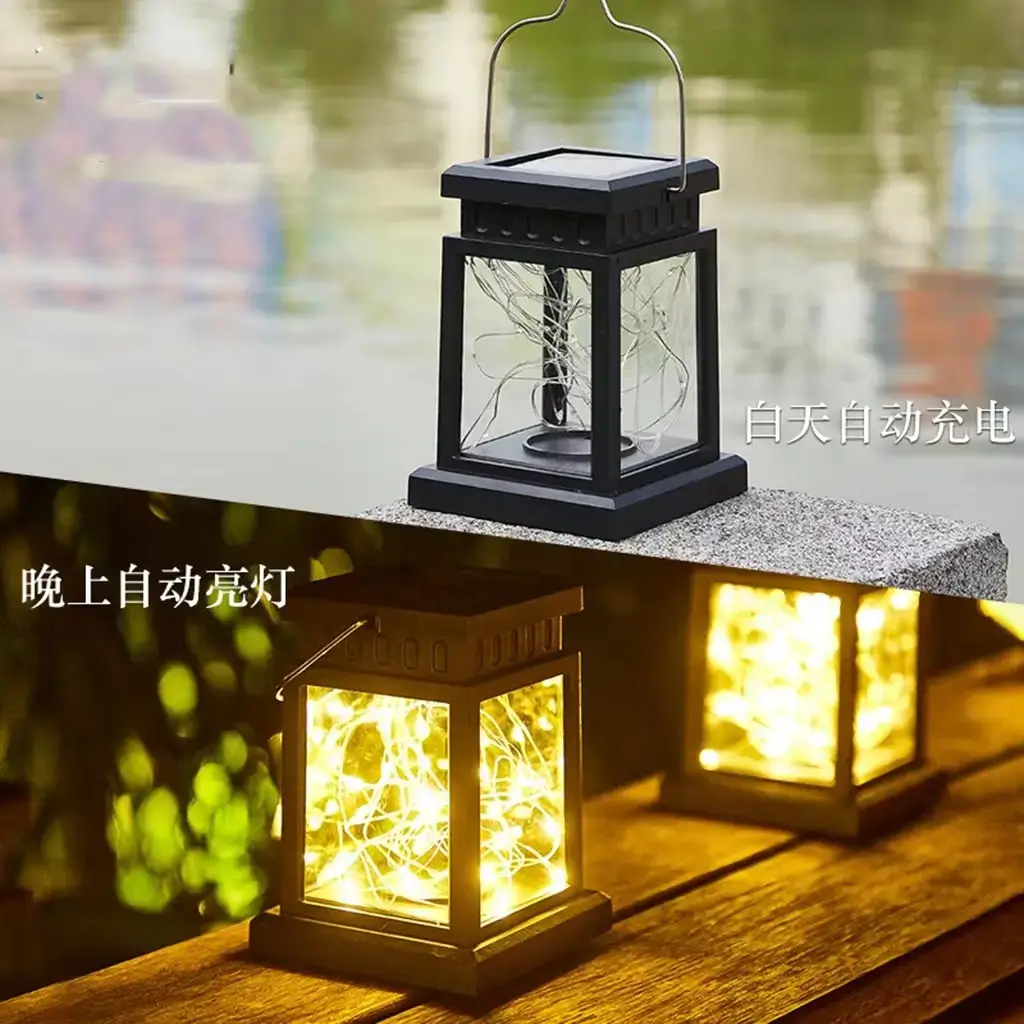 Solar Powered Star Palace Lamp Outdoor Waterproof Balcony Decor - Image 12