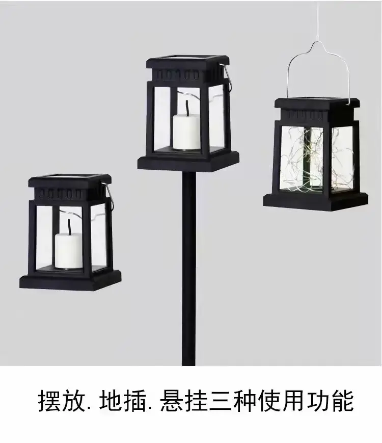 Solar Powered Star Palace Lamp Outdoor Waterproof Balcony Decor - Image 5