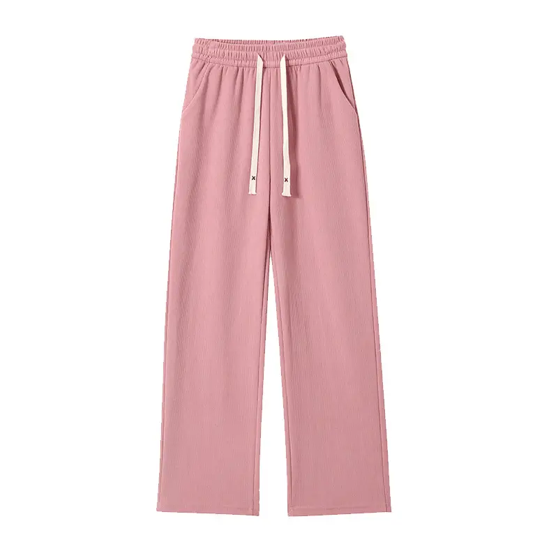 Women Velvet Wide Leg Pants High Waist Drapey Casual 2025