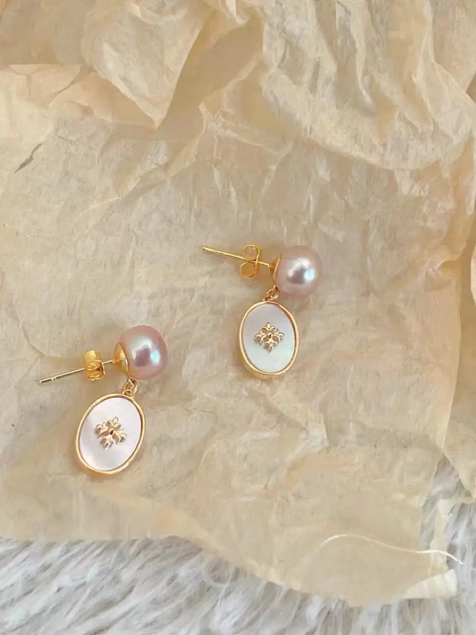 Vintage Pearl Earrings Set for Women — feature 5