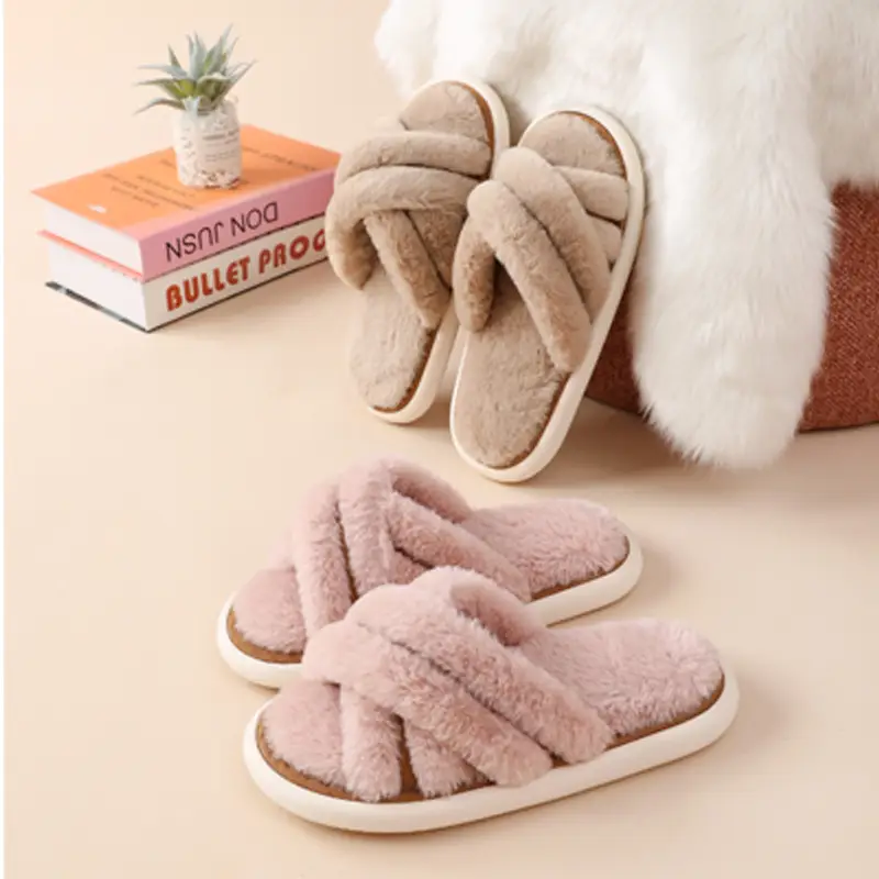 Eva Slippers with a Stepping-On-Clouds Feel 2026 Cotton Slippers for Women, Suitable for Outdoor Wear in Winter, Non-Slip, Breathable, for Home and Leisure - Image 7