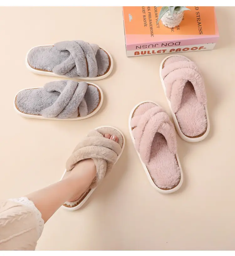 Eva Slippers with a Stepping-On-Clouds Feel 2026 Cotton Slippers for Women, Suitable for Outdoor Wear in Winter, Non-Slip, Breathable, for Home and Leisure — feature 14