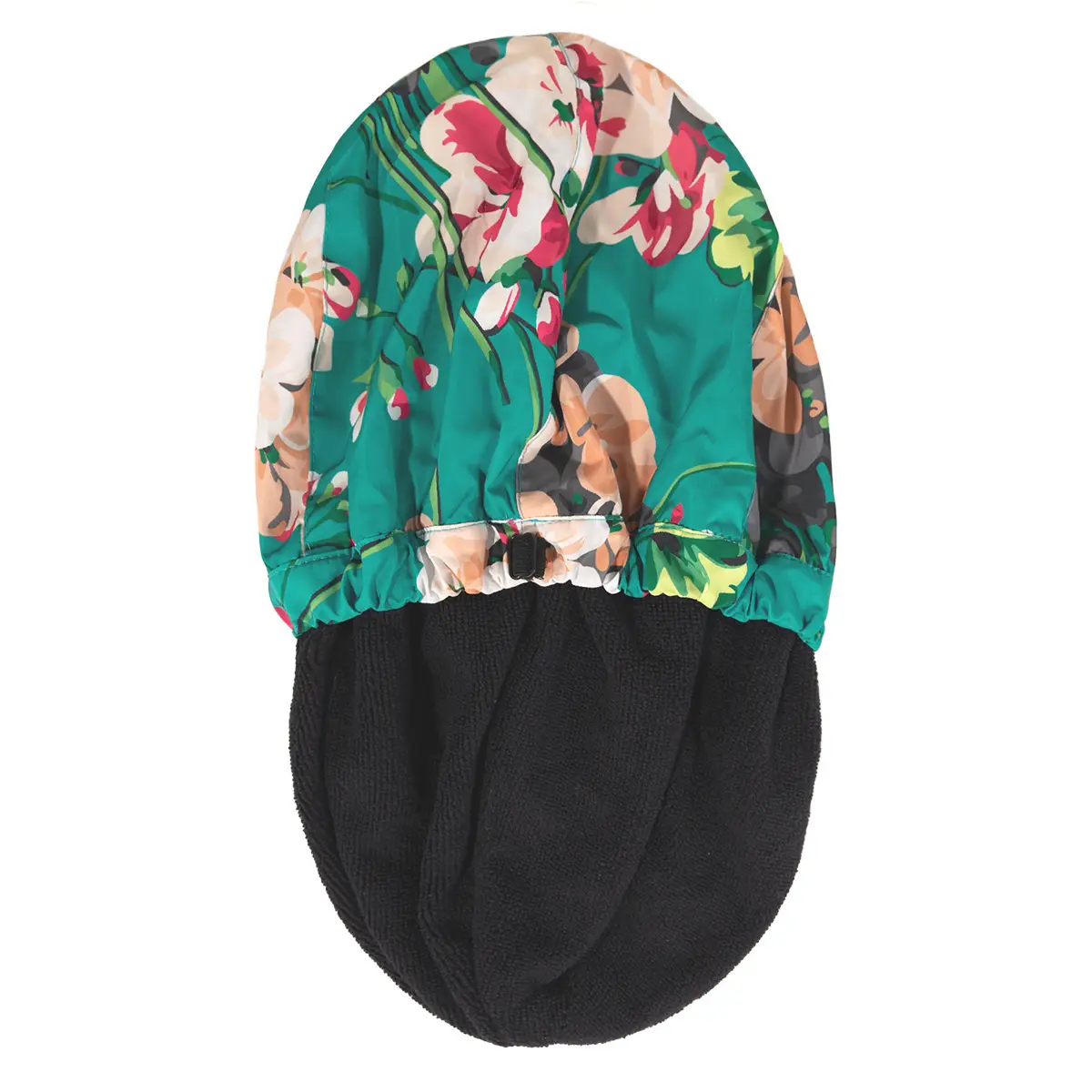 Black Waterproof Dry Hair Hat for Adults — feature 4