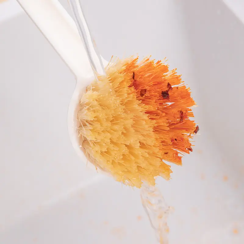 Natural Sisal Pot Brush Wooden Handle Kitchen Cleaning - Image 5