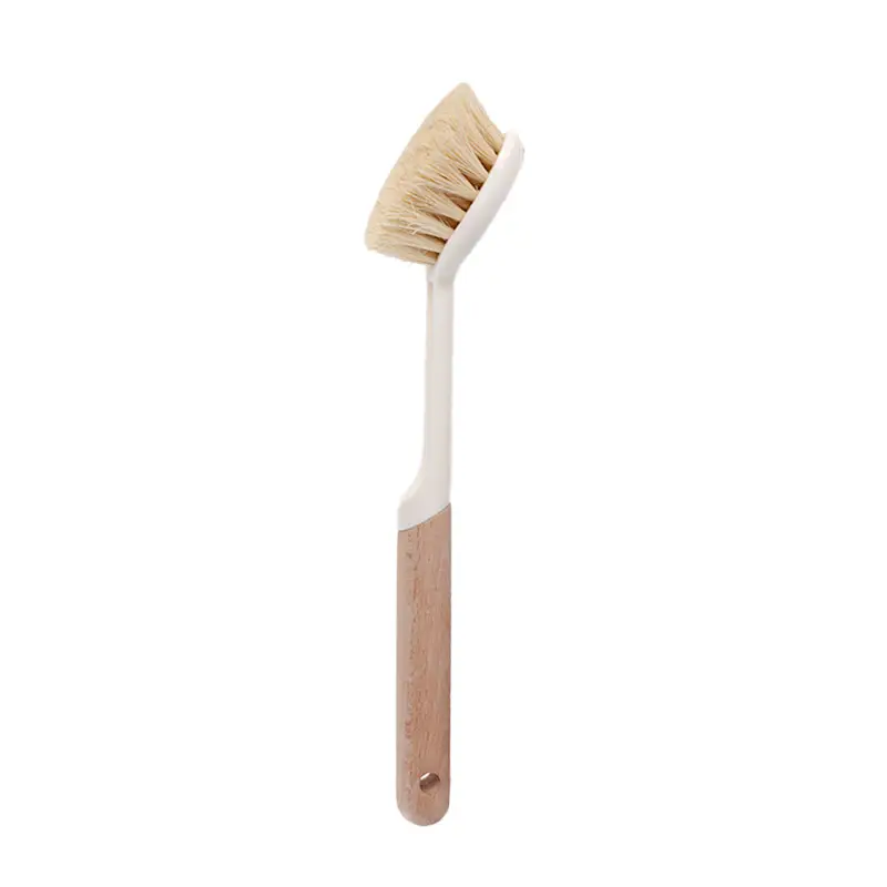 Natural Sisal Pot Brush Wooden Handle Kitchen Cleaning - Image 7