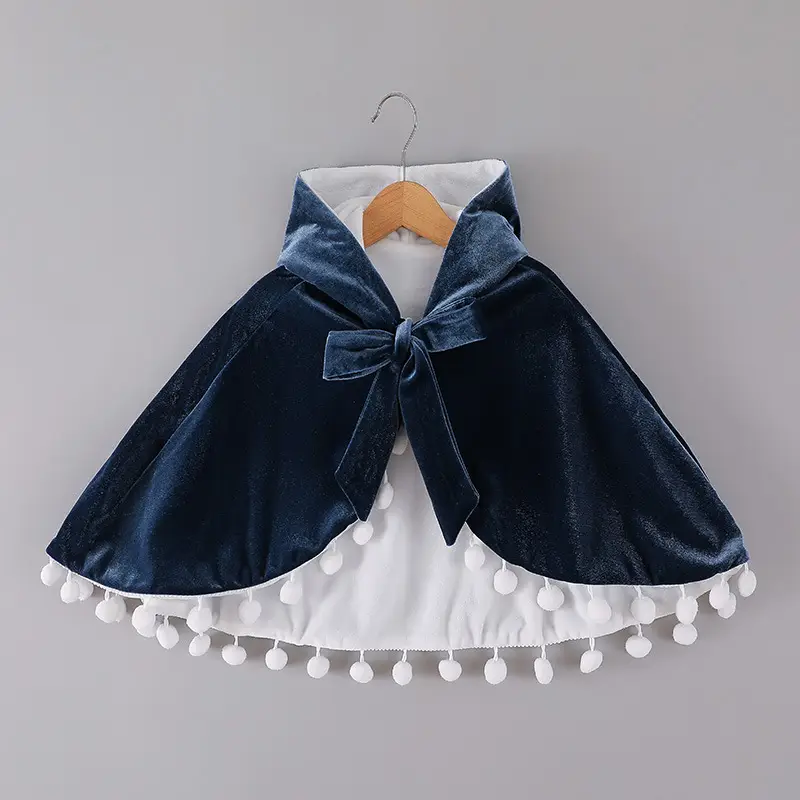 Girls Sequin Hooded Cloak 2025 Autumn Winter Halloween - Image 4
