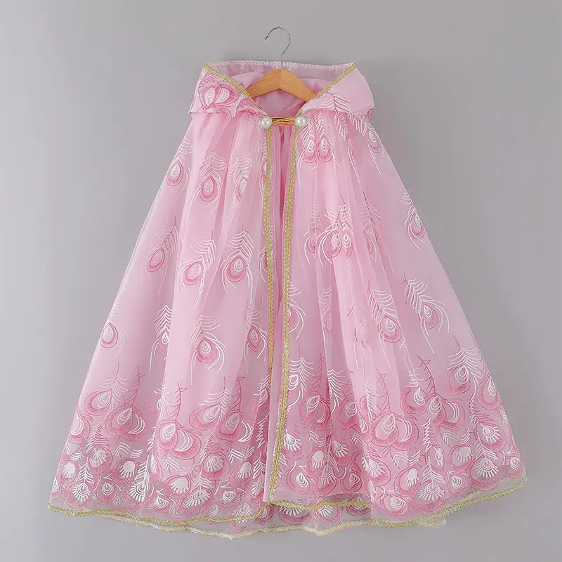Girls Sequin Hooded Cloak 2025 Autumn Winter Halloween - Image 7