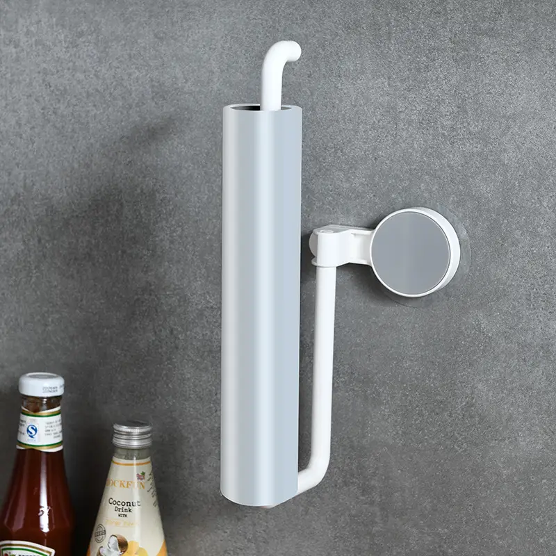 Wall-Mounted Toilet Paper Rack 6cm x 10cm Plastic - Image 5