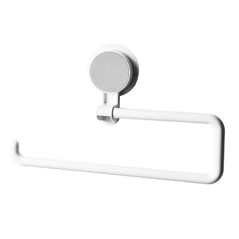 Wall-Mounted Toilet Paper Rack 6cm x 10cm Plastic - Image 6