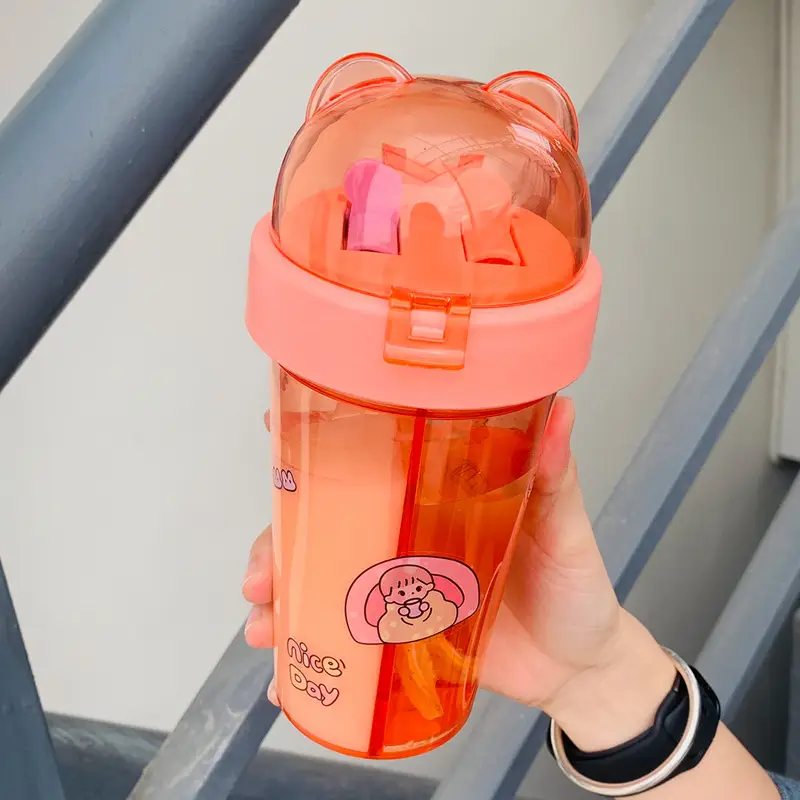 Kids Layered Water Cup with Suction Cup - Image 2