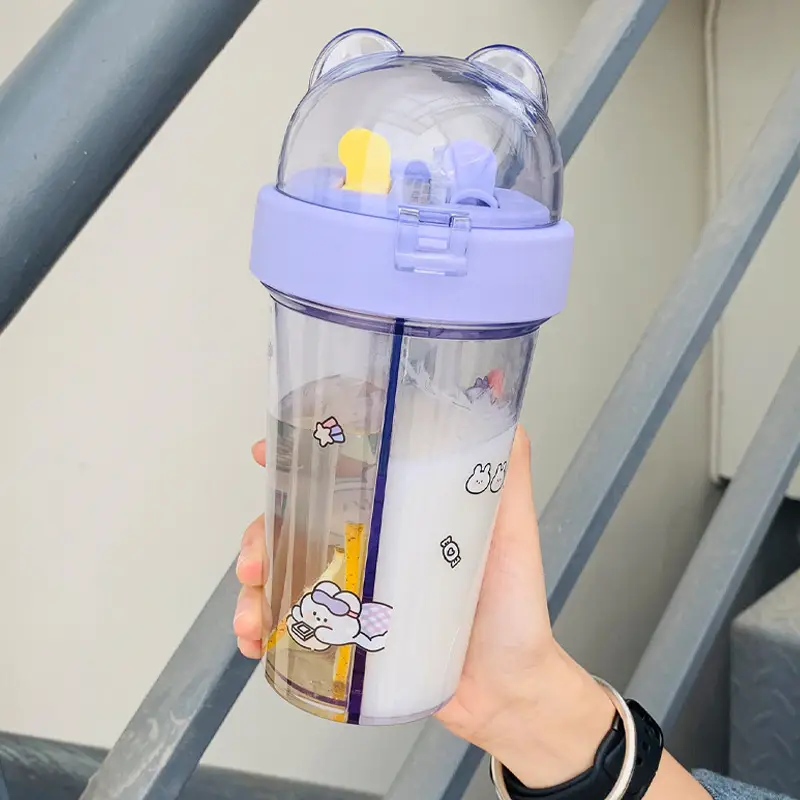 Kids Layered Water Cup with Suction Cup - Image 4