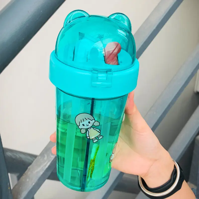 Kids Layered Water Cup with Suction Cup - Image 3