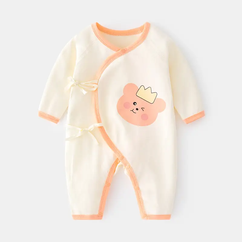 Newborn Pure Cotton Printed Jumpsuit for Baby