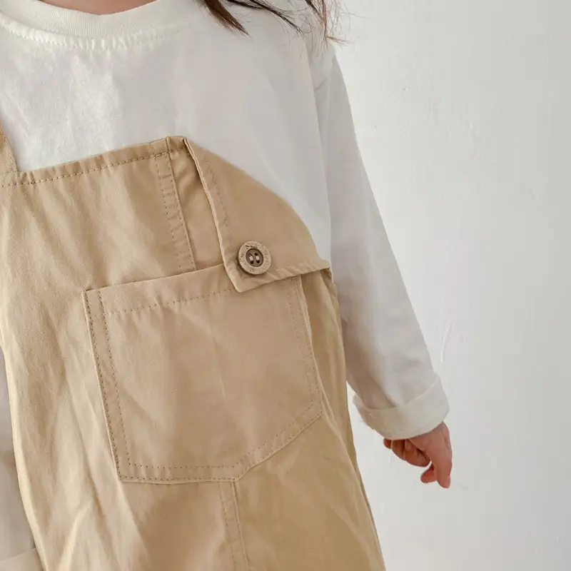 Fake Two-Piece Korean Casual Dress for Girls 2024 — feature 11