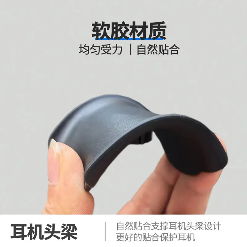 Counterweight Headset Earphone Stand Removable Aluminum Alloy Headset Bracket Silk Screen LOGO Universal Display Stand