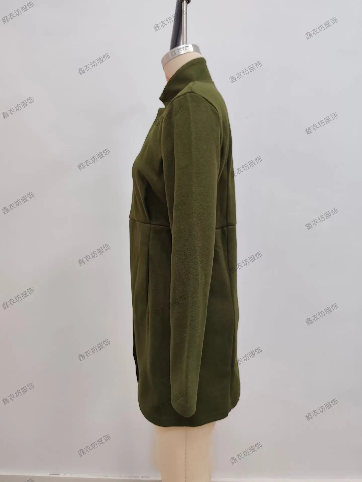 Women Woolen Coat 2025 Autumn Slim Fit Beige — feature 35