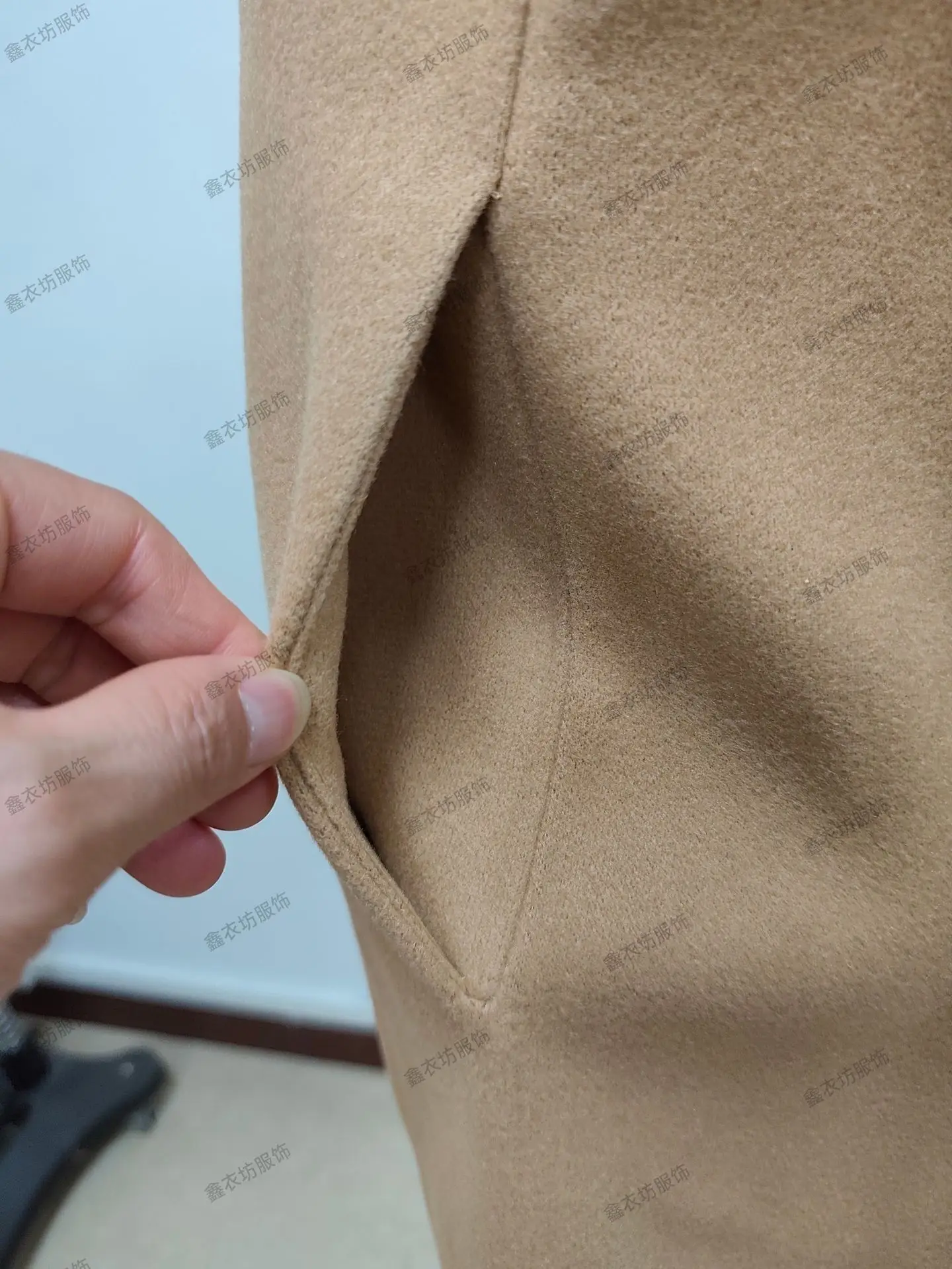 Women Woolen Coat 2025 Autumn Slim Fit Beige — feature 46