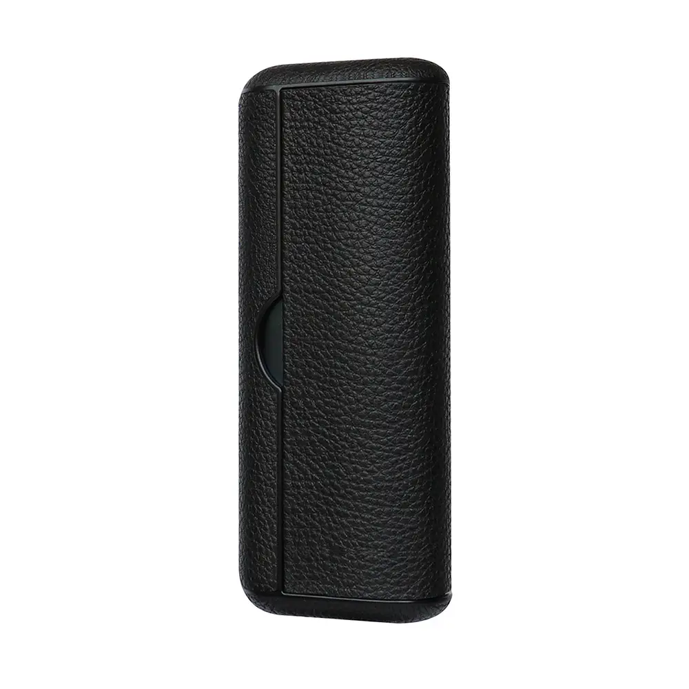Leopard Print Charging Compartment Red Black Pattern
