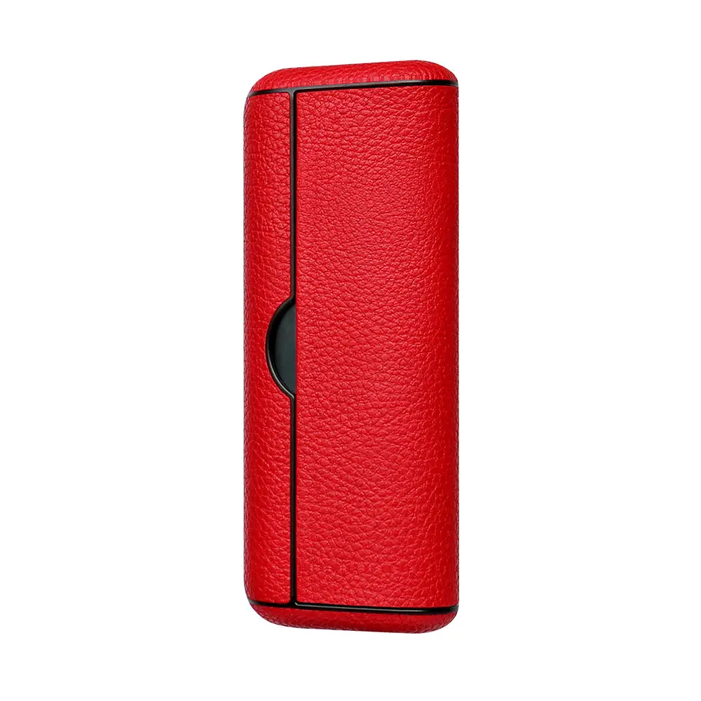 Leopard Print Charging Compartment Red Black Pattern