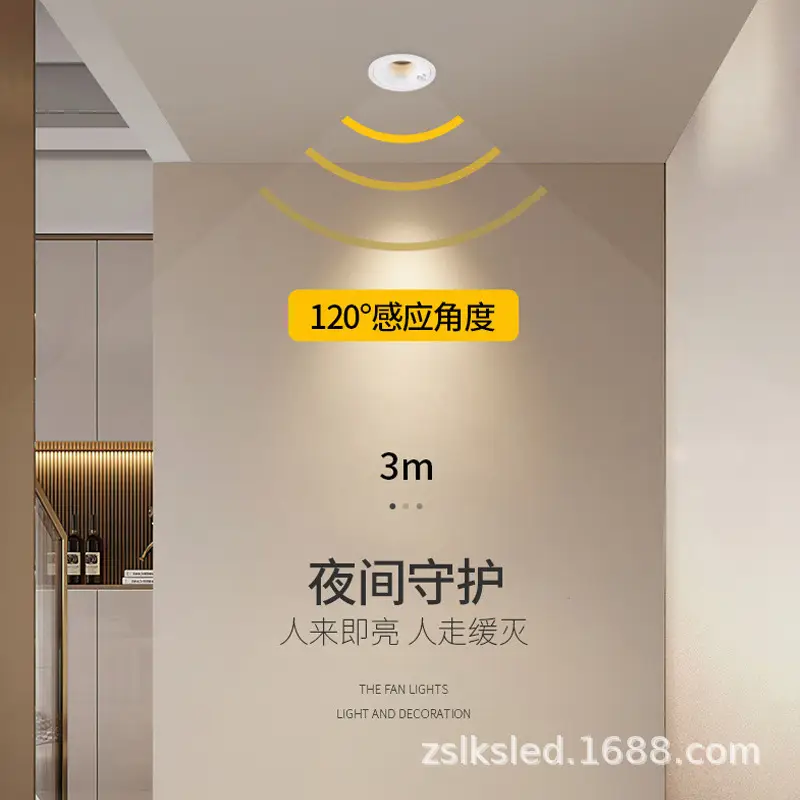 COB Anti-Glare Induction Doorway Lights 120° - Image 6