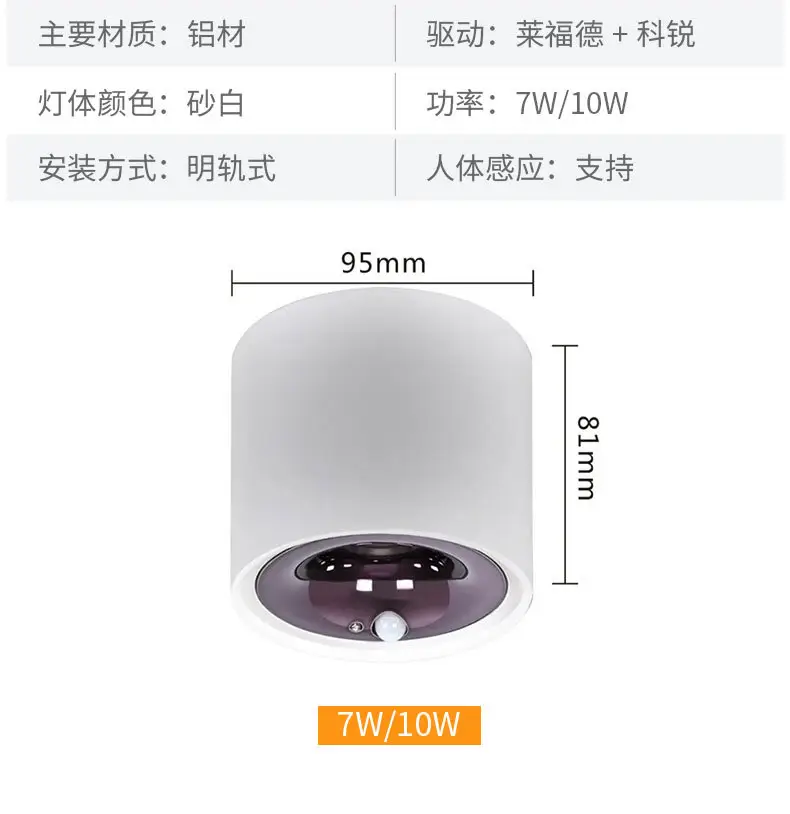 COB Anti-Glare Induction Doorway Lights 120° — feature 24