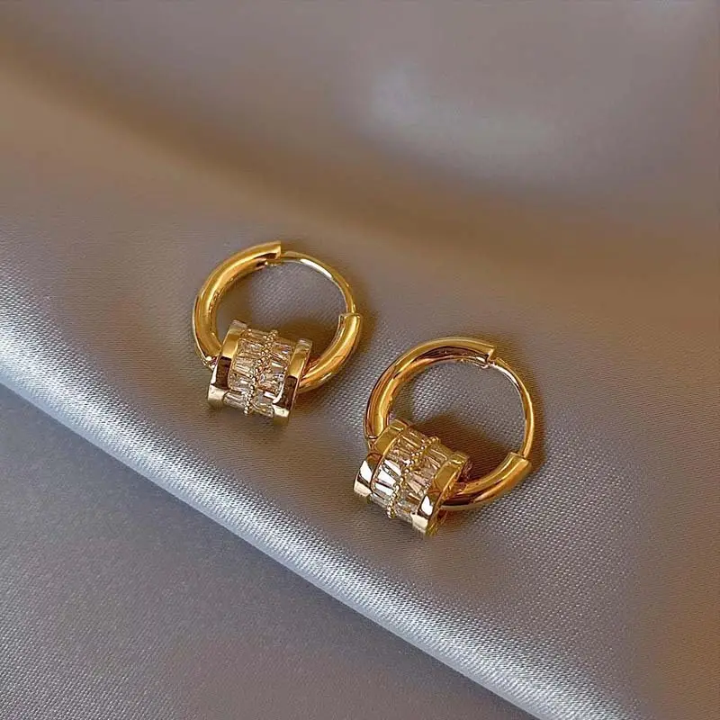 Korean Elegant Small Waist Earrings for Women