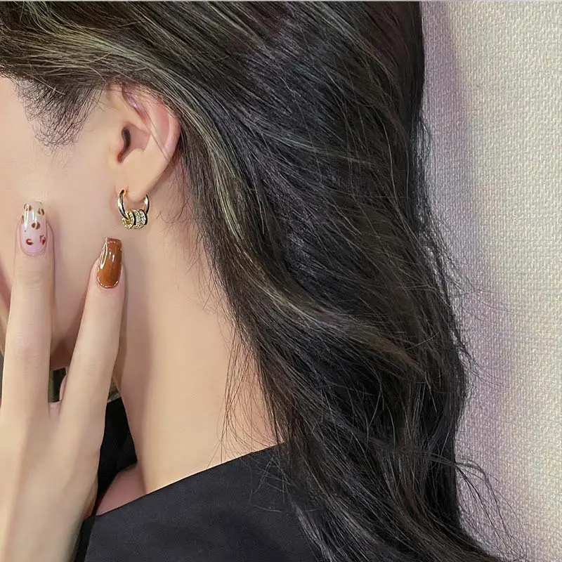 Korean Elegant Small Waist Earrings for Women