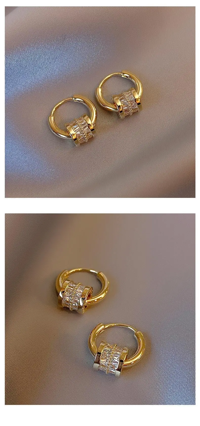 Korean Elegant Small Waist Earrings for Women — feature 36