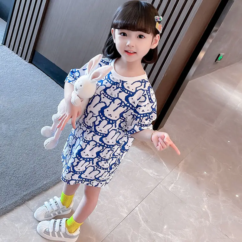 Children's Blue Butterfly Short Sleeve T-Shirt 2025 - Image 4