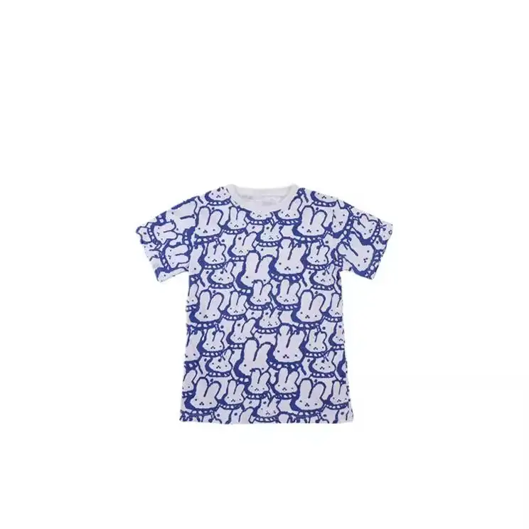 Children's Blue Butterfly Short Sleeve T-Shirt 2025 - Image 5