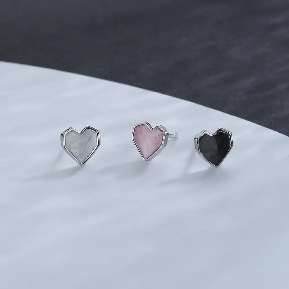 Heart-shaped Pink Ice Cream Earrings 2025 - Image 4