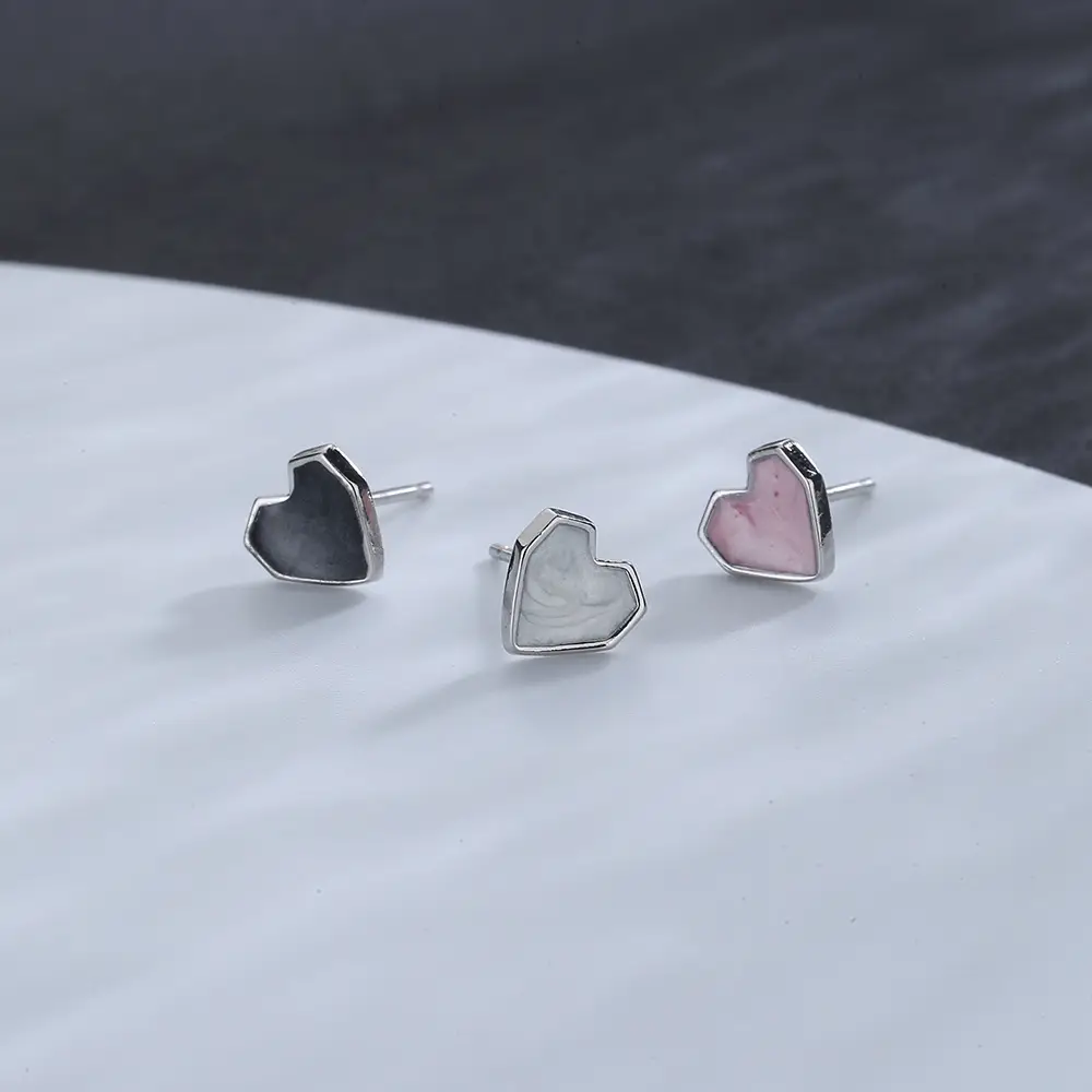 Heart-shaped Pink Ice Cream Earrings 2025 - Image 5