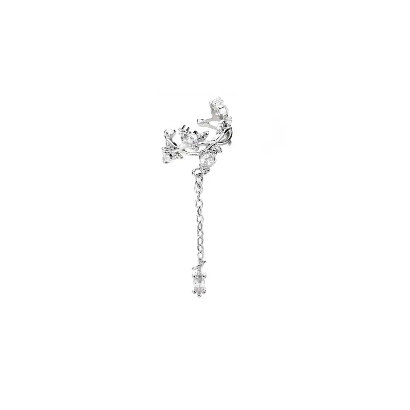 Ancient Cat Ning Hollow Branch Earring Ear Clip - Image 6