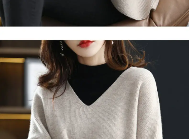 Spring & Autumn Clip Vest Vesting Plus Size Knitted Waistcoat — feature 16