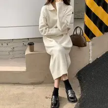 Women V-Neck Knit Sweater Pink 2023 — feature 10