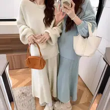 Women V-Neck Knit Sweater Pink 2023 — feature 9