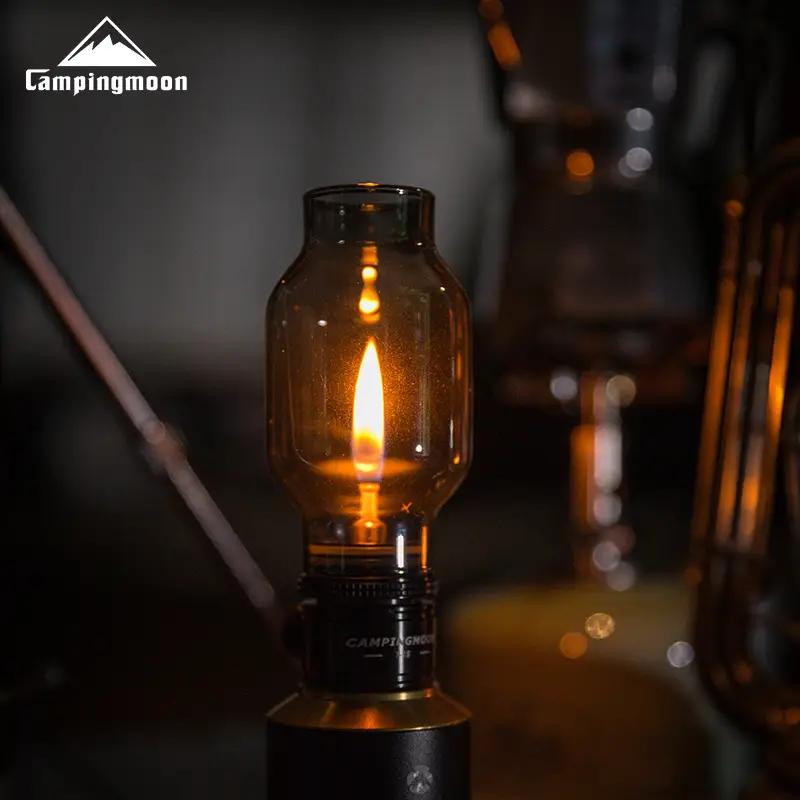 Camping Headlamp with Heat-Resistant Glass & Three Colors