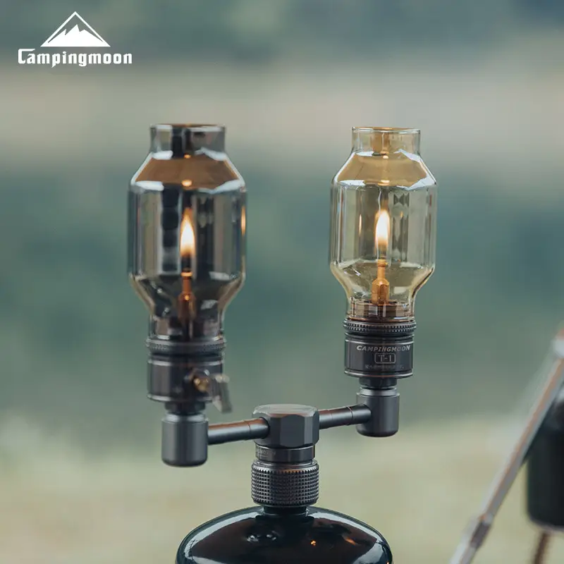 Camping Headlamp with Heat-Resistant Glass & Three Colors