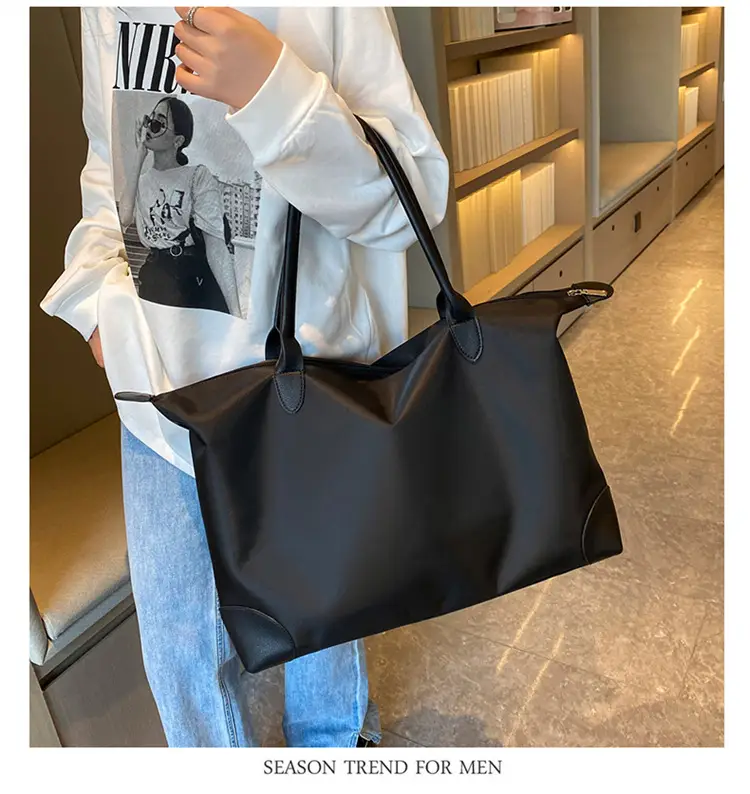 Women's Large Capacity Travel Bag Grey — feature 49