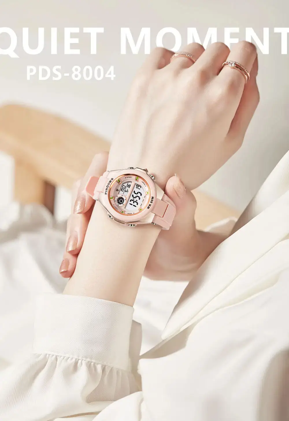 Macaron Color Digital Watch 30m Waterproof — feature 4