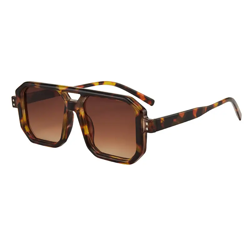 Trendy Anti-UV Full Frame Sunglasses Unisex - Image 2