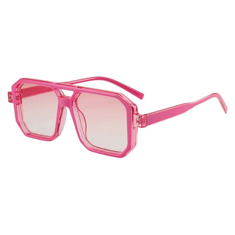 Trendy Anti-UV Full Frame Sunglasses Unisex - Image 3