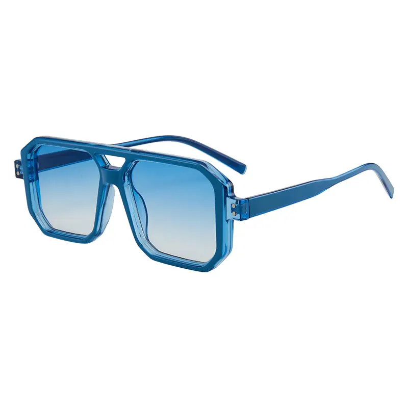Trendy Anti-UV Full Frame Sunglasses Unisex - Image 5