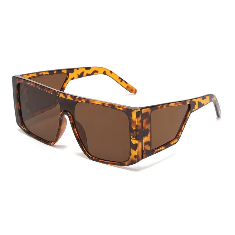 Men's Black Orange Red UV400 Sunglasses - Image 12